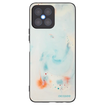 Picasee fekete szilikon tok az alábbi mobiltelefonokra Honor X8 4G - Splash