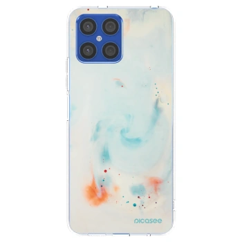 Picasee átlátszó szilikon tok az alábbi mobiltelefonokra Honor X8 4G - Splash