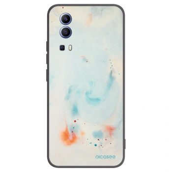Picasee fekete szilikon tok az alábbi mobiltelefonokra Vivo Y52 5G - Splash