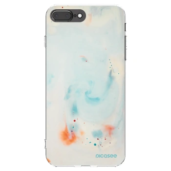 Picasee átlátszó szilikon tok az alábbi mobiltelefonokra Apple iPhone 8 Plus - Splash
