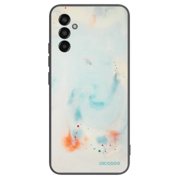 Picasee fekete szilikon tok az alábbi mobiltelefonokra Samsung Galaxy M13 M135F - Splash