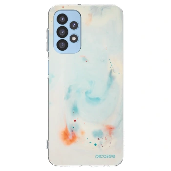 Picasee átlátszó szilikon tok az alábbi mobiltelefonokra Samsung Galaxy A23 A235F 4G - Splash