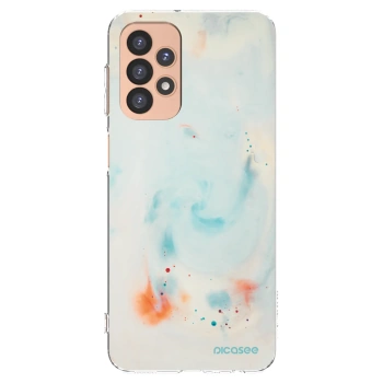Picasee átlátszó szilikon tok az alábbi mobiltelefonokra Samsung Galaxy A23 A236B 5G - Splash
