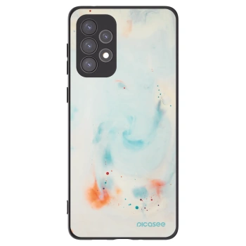 Picasee fekete szilikon tok az alábbi mobiltelefonokra Samsung Galaxy A73 5G - Splash
