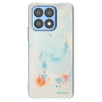 Picasee átlátszó szilikon tok az alábbi mobiltelefonokra Honor X8a - Splash