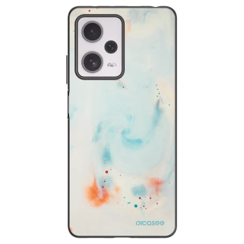 Picasee fekete szilikon tok az alábbi mobiltelefonokra Xiaomi Redmi Note 12 Pro+ 5G - Splash