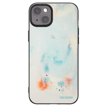 Picasee fekete szilikon tok az alábbi mobiltelefonokra Apple iPhone 15 Plus - Splash