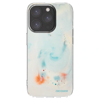Picasee átlátszó szilikon tok az alábbi mobiltelefonokra Apple iPhone 15 Pro - Splash
