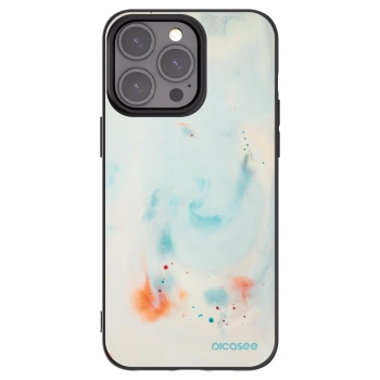 Picasee fekete szilikon tok az alábbi mobiltelefonokra Apple iPhone 15 Pro Max - Splash