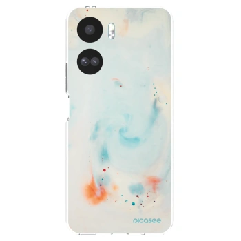 Picasee átlátszó szilikon tok az alábbi mobiltelefonokra Honor 90 Lite 5G - Splash