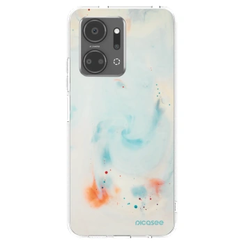 Picasee átlátszó szilikon tok az alábbi mobiltelefonokra Honor X7a - Splash