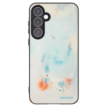 Picasee fekete szilikon tok az alábbi mobiltelefonokra Samsung Galaxy A55 5G A556B - Splash