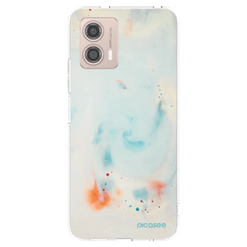 Picasee átlátszó szilikon tok az alábbi mobiltelefonokra Motorola Moto G53 5G - Splash