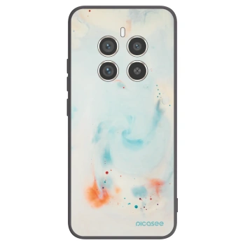 Picasee fekete szilikon tok az alábbi mobiltelefonokra Realme 12 Pro 5G - Splash