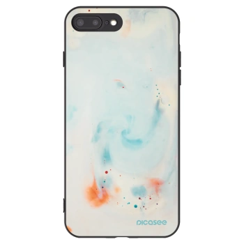 Picasee fekete szilikon tok az alábbi mobiltelefonokra Apple iPhone 8 Plus - Splash