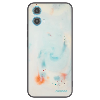 Picasee fekete szilikon tok az alábbi mobiltelefonokra Motorola Moto G34 5G - Splash