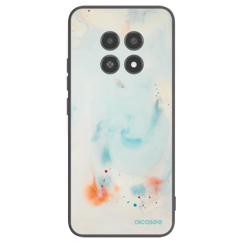 Picasee fekete szilikon tok az alábbi mobiltelefonokra Realme 12X - Splash