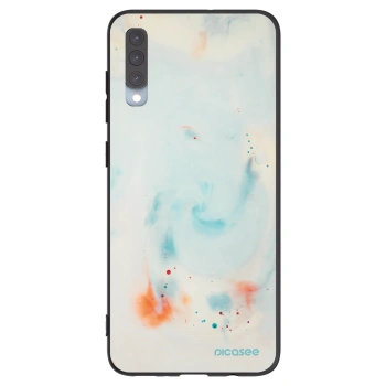 Picasee fekete szilikon tok az alábbi mobiltelefonokra Samsung Galaxy A70 A705F - Splash