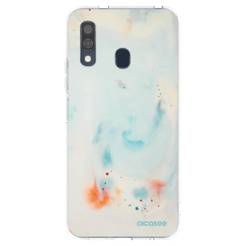 Picasee átlátszó szilikon tok az alábbi mobiltelefonokra Samsung Galaxy A40 A405F - Splash