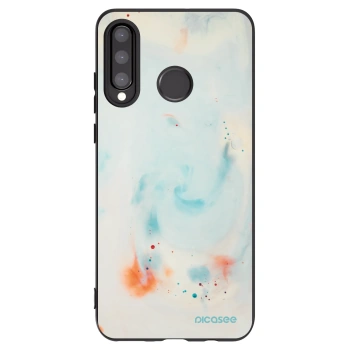 Picasee fekete szilikon tok az alábbi mobiltelefonokra Huawei P30 Lite - Splash