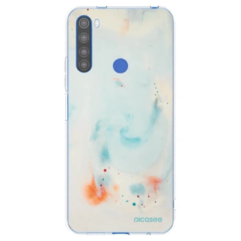 Picasee átlátszó szilikon tok az alábbi mobiltelefonokra Xiaomi Redmi Note 8T - Splash