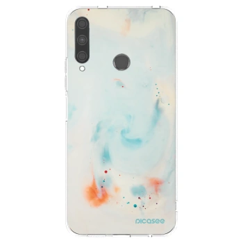 Picasee átlátszó szilikon tok az alábbi mobiltelefonokra Huawei P40 Lite E - Splash