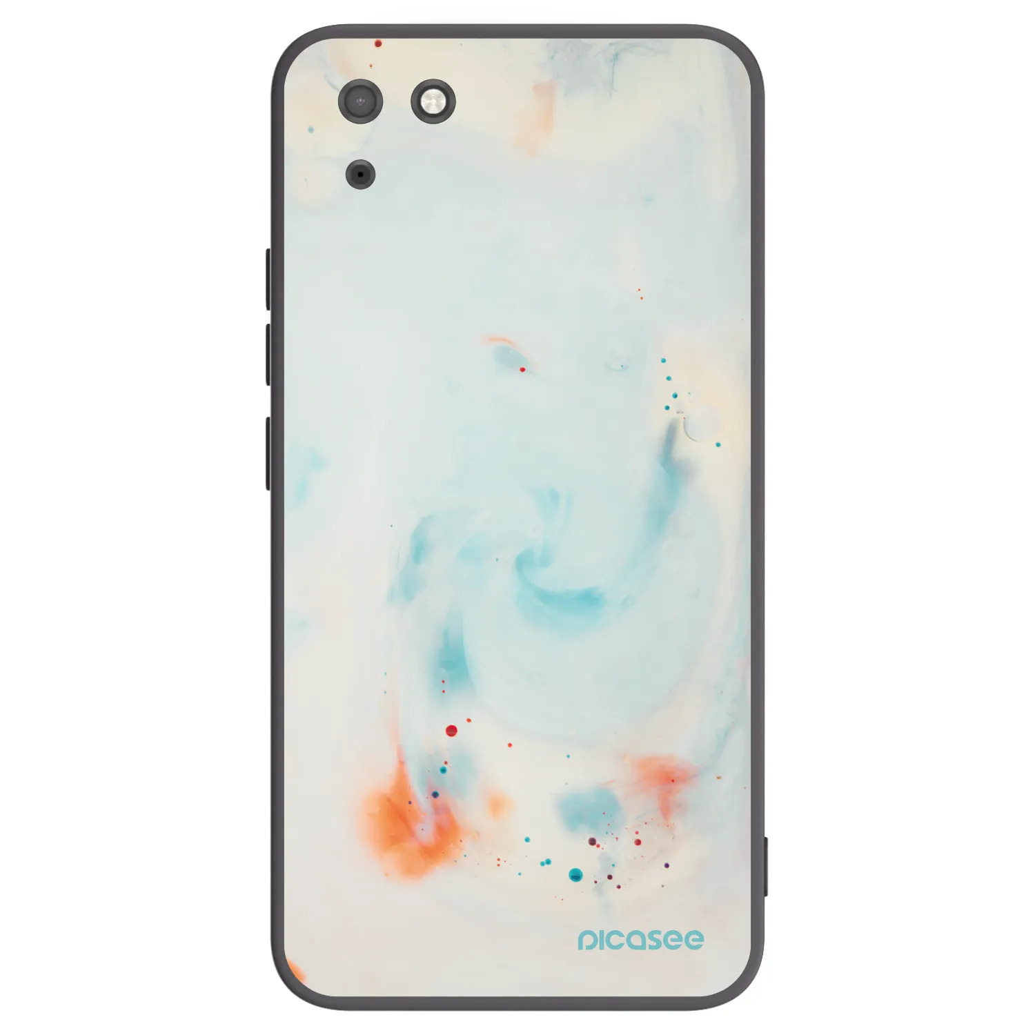 Picasee fekete szilikon tok az alábbi mobiltelefonokra Huawei Y5P - Splash