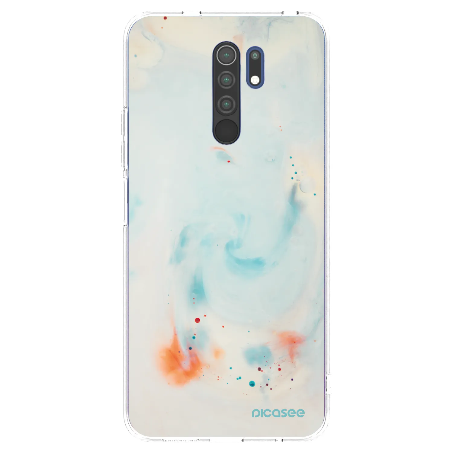 Picasee átlátszó szilikon tok az alábbi mobiltelefonokra Xiaomi Redmi 9 - Splash