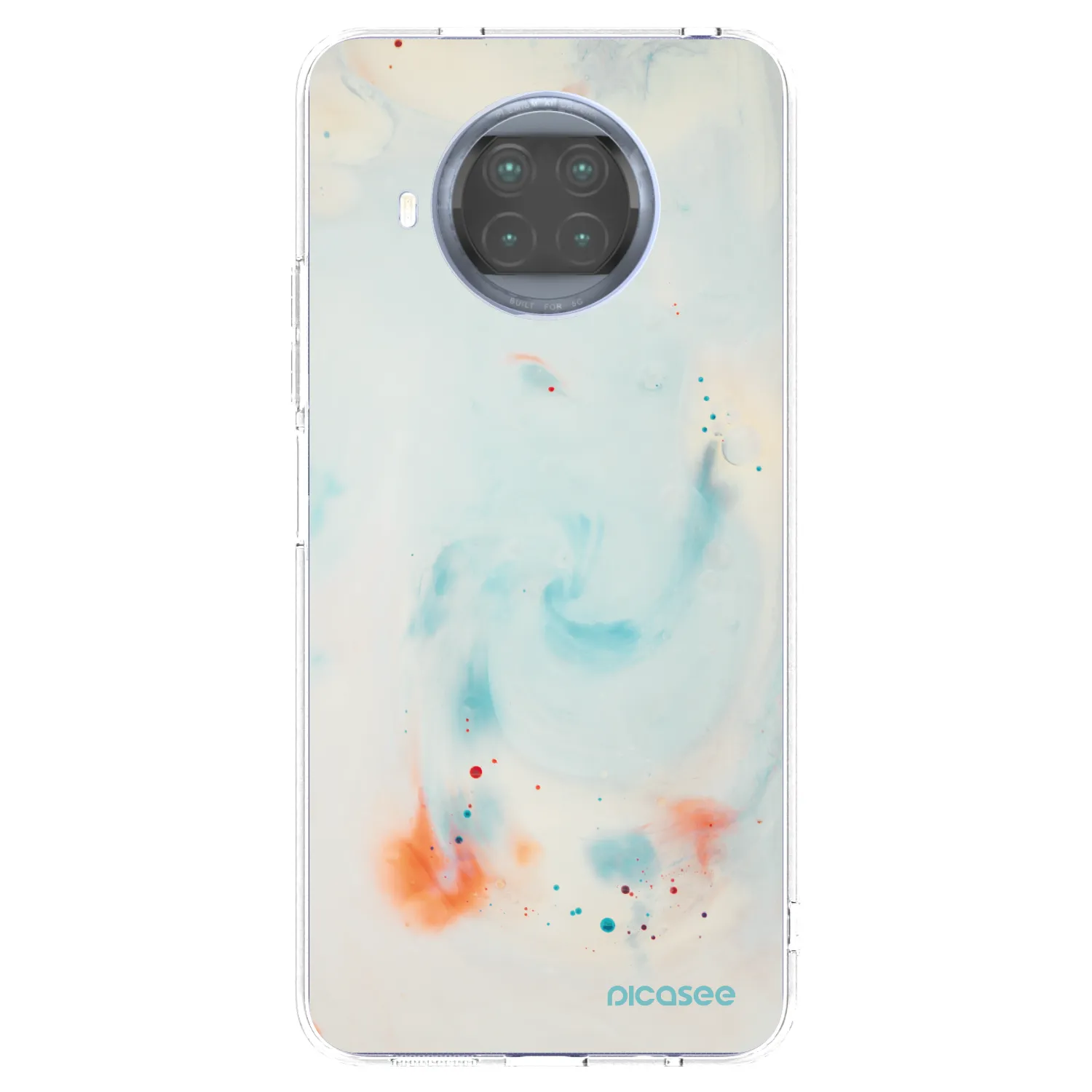 Picasee átlátszó szilikon tok az alábbi mobiltelefonokra Xiaomi Mi 10T Lite - Splash