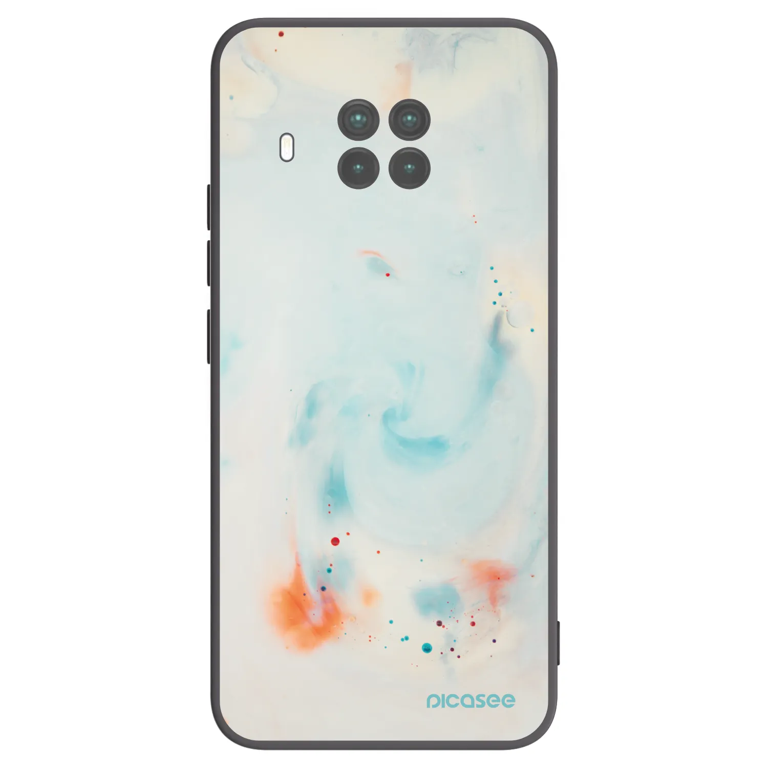 Picasee fekete szilikon tok az alábbi mobiltelefonokra Xiaomi Mi 10T Lite - Splash