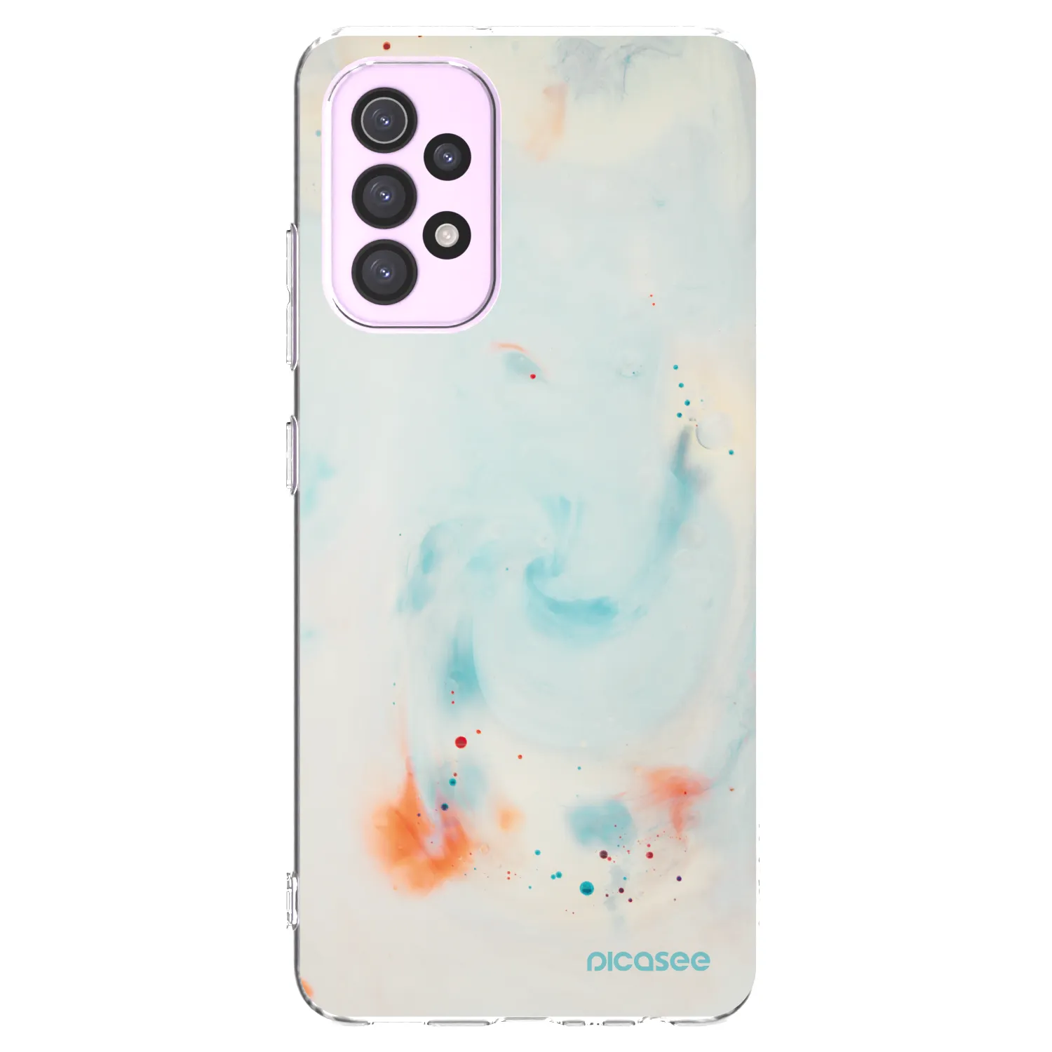 Picasee átlátszó szilikon tok az alábbi mobiltelefonokra Samsung Galaxy A32 5G A326B - Splash