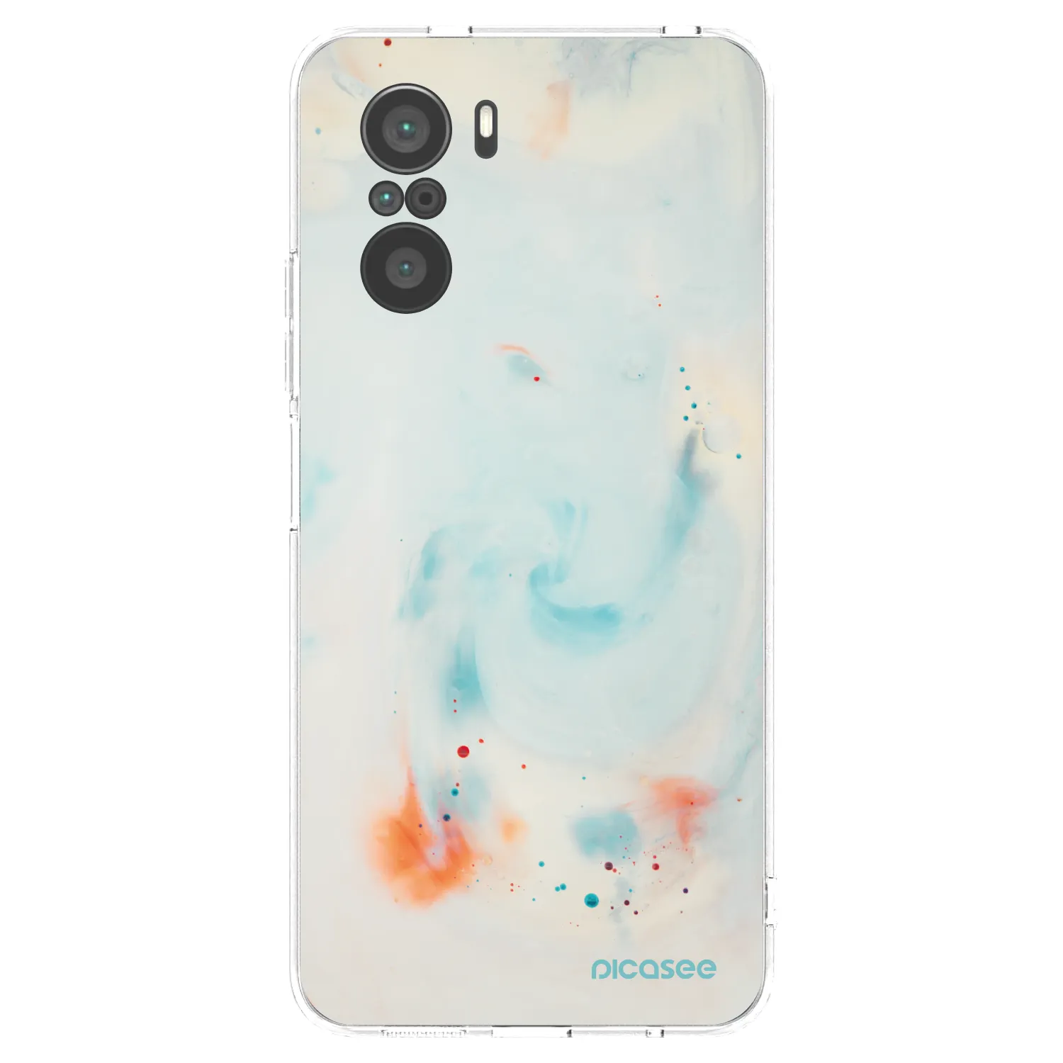 Picasee átlátszó szilikon tok az alábbi mobiltelefonokra Xiaomi Poco F3 - Splash