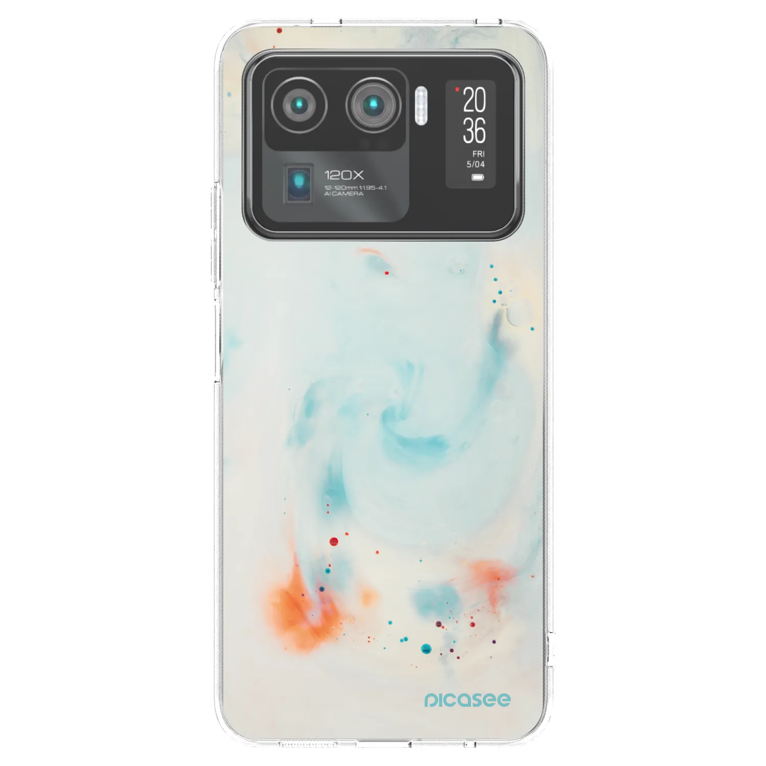 Picasee átlátszó szilikon tok az alábbi mobiltelefonokra Xiaomi Mi 11 Ultra - Splash