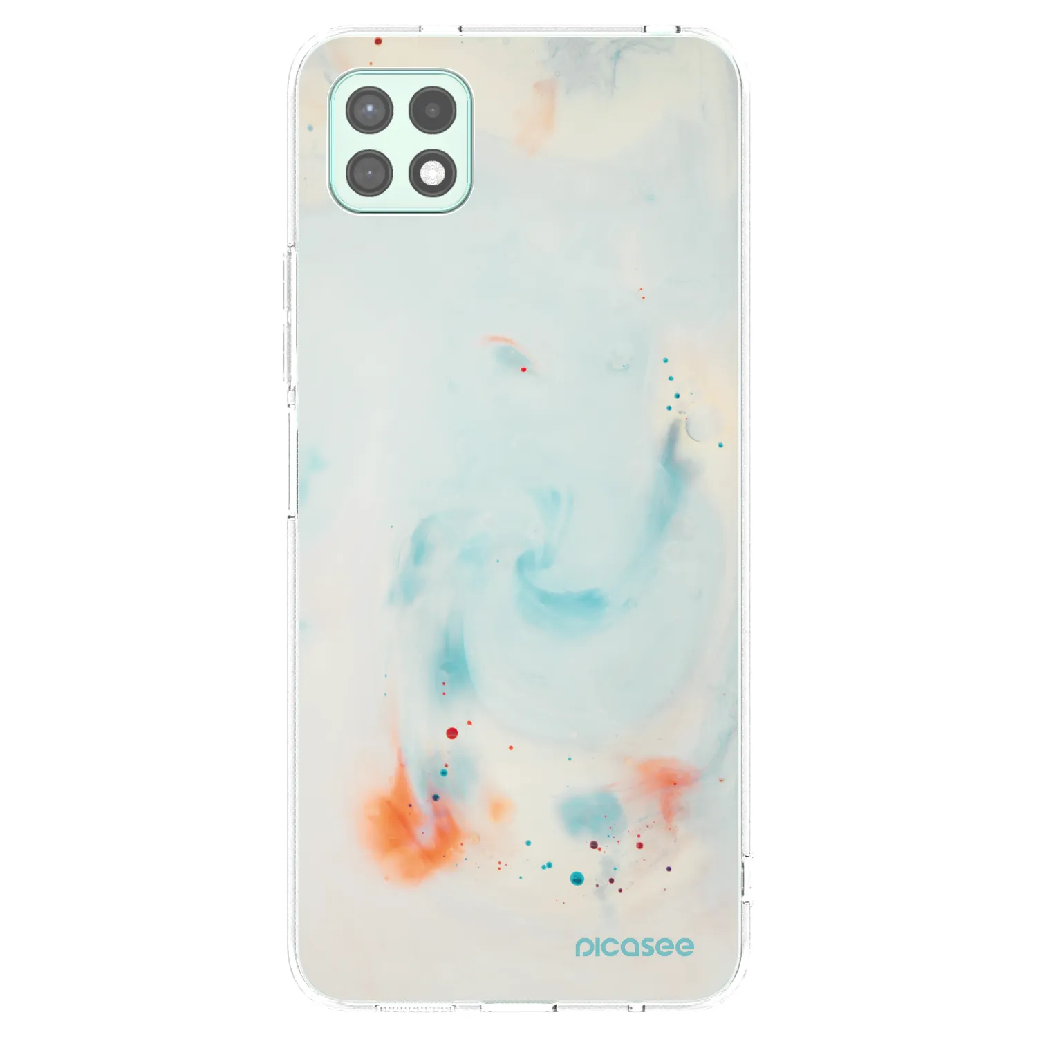 Picasee átlátszó szilikon tok az alábbi mobiltelefonokra Samsung Galaxy A22 A226B 5G - Splash
