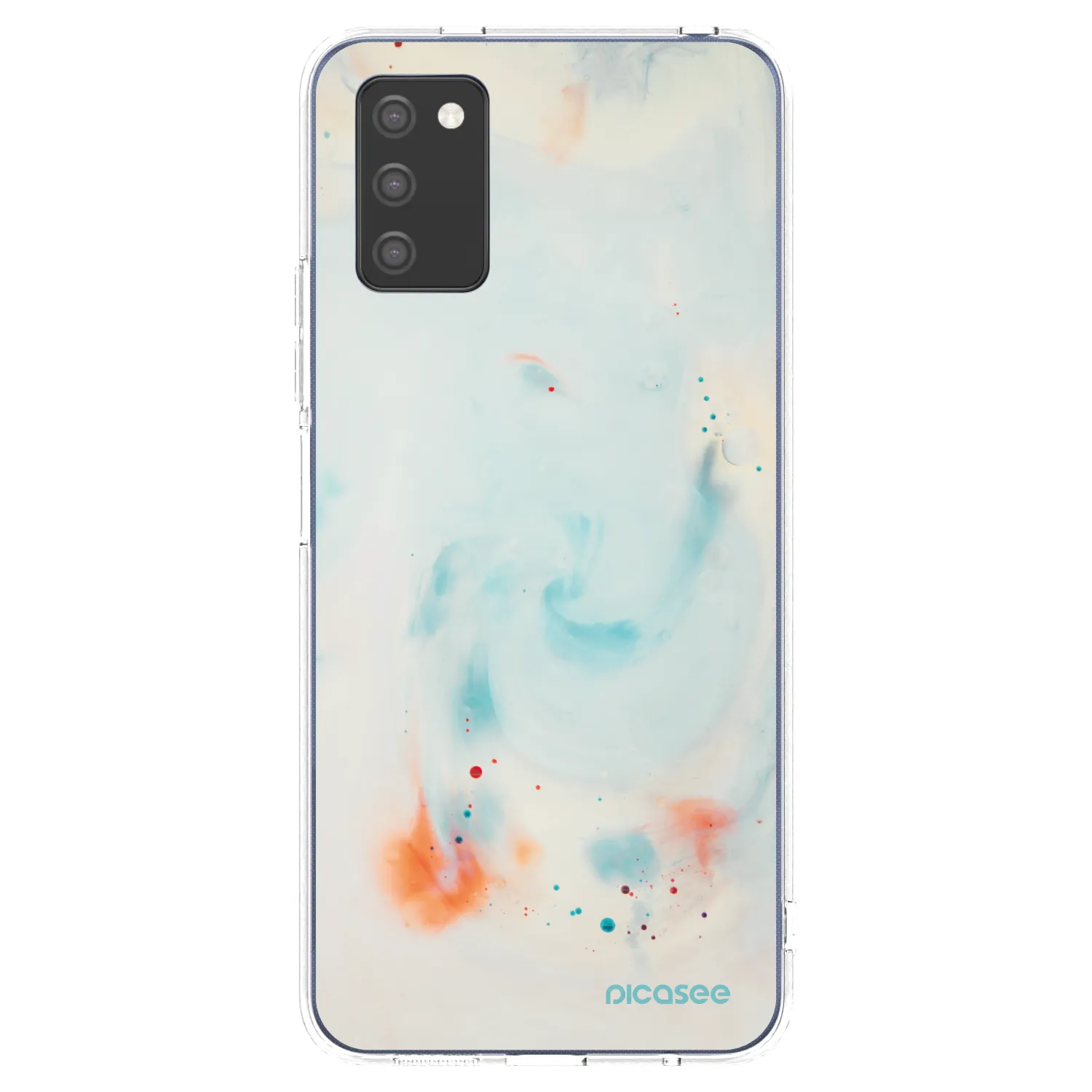 Picasee átlátszó szilikon tok az alábbi mobiltelefonokra Samsung Galaxy A02s A025G - Splash