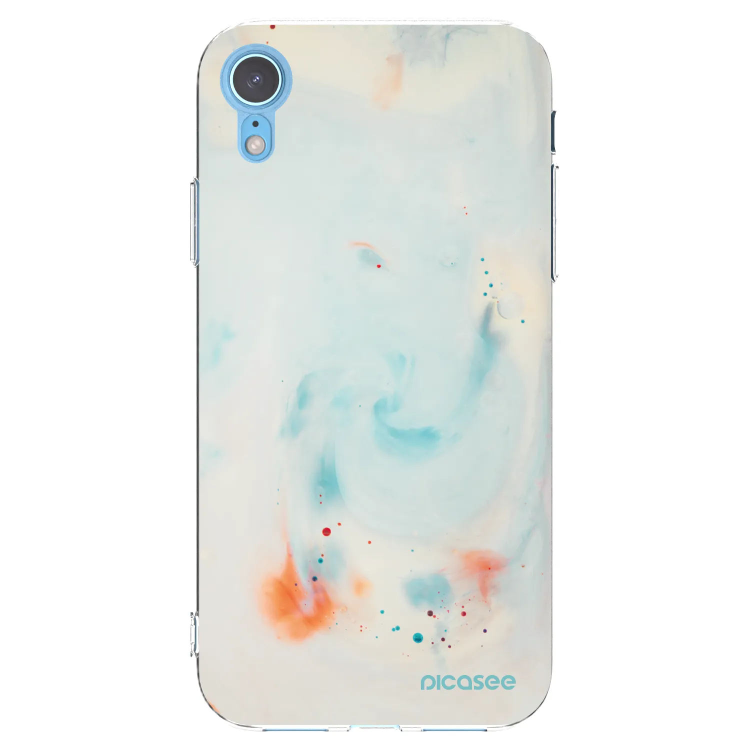Picasee átlátszó szilikon tok az alábbi mobiltelefonokra Apple iPhone XR - Splash