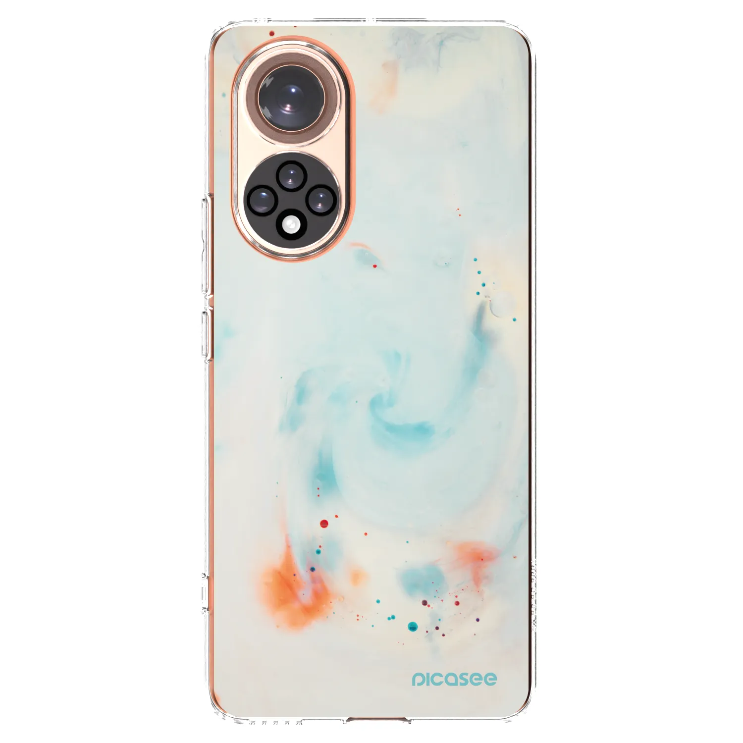 Picasee átlátszó szilikon tok az alábbi mobiltelefonokra Huawei Nova 9 - Splash