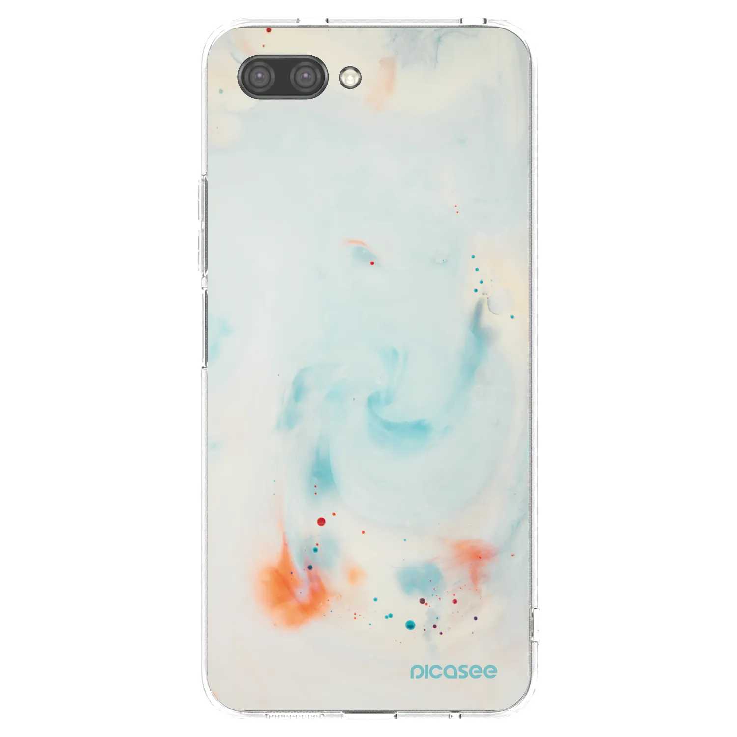Picasee átlátszó szilikon tok az alábbi mobiltelefonokra Honor 10 - Splash