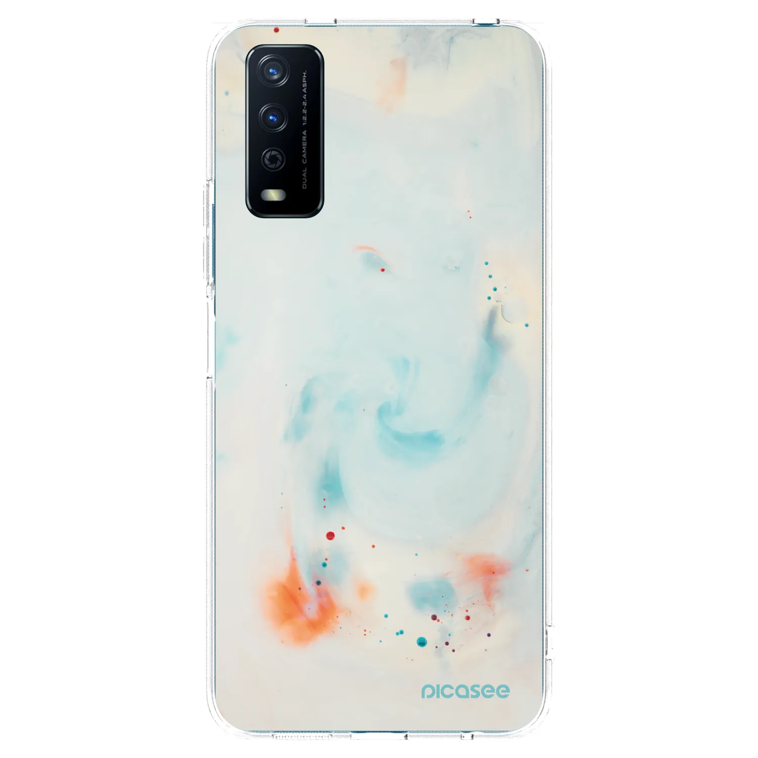 Picasee átlátszó szilikon tok az alábbi mobiltelefonokra Vivo Y11s - Splash