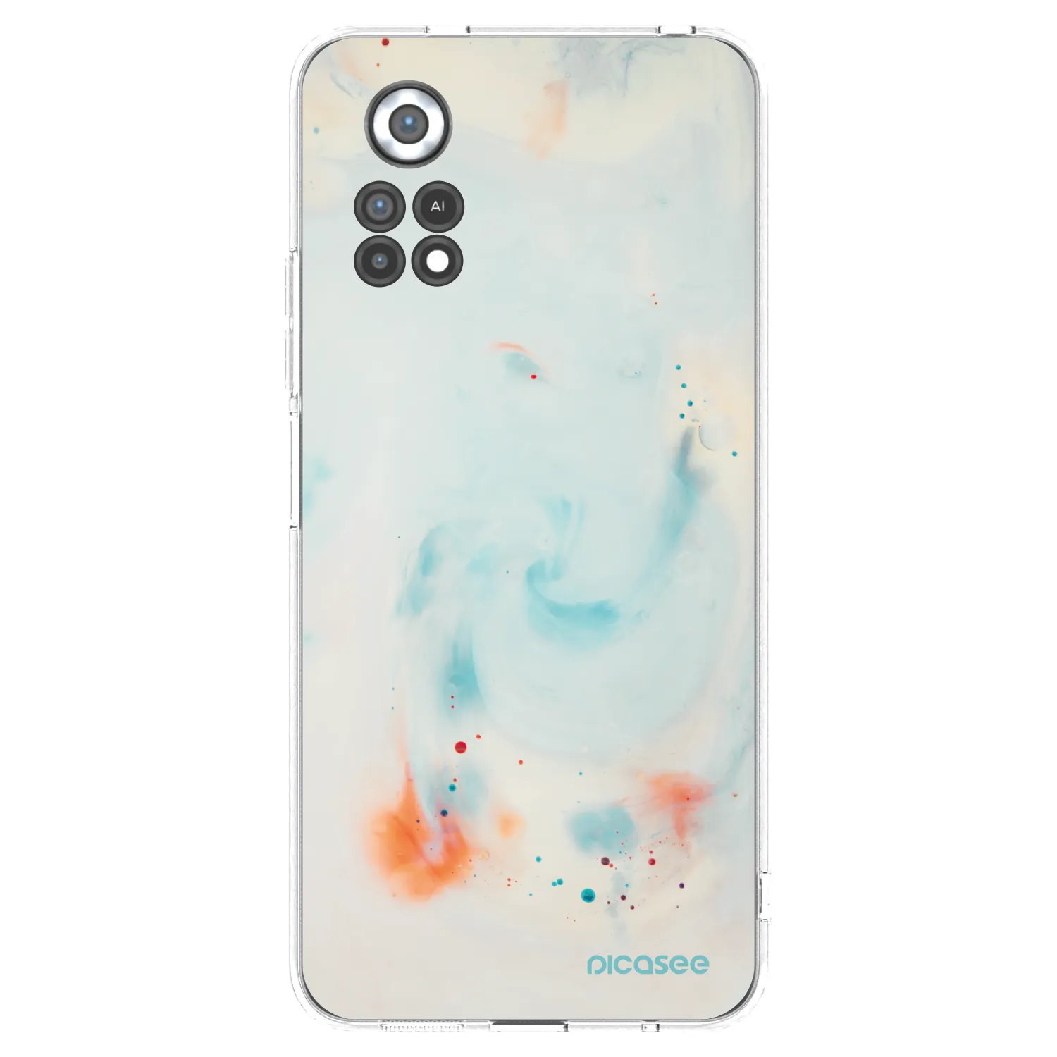 Picasee átlátszó szilikon tok az alábbi mobiltelefonokra Xiaomi Poco X4 Pro 5G - Splash