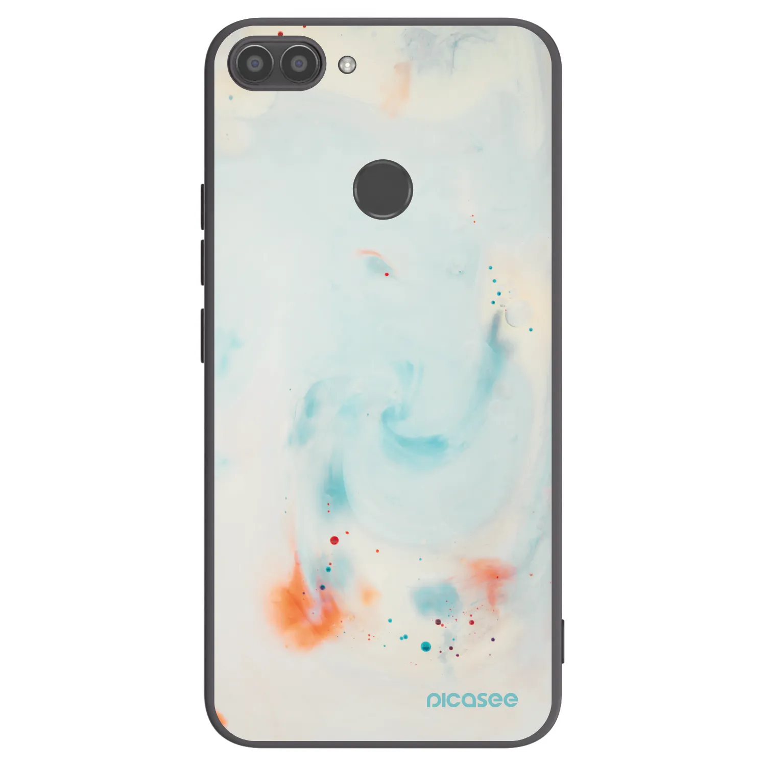 Picasee fekete szilikon tok az alábbi mobiltelefonokra Huawei P Smart - Splash