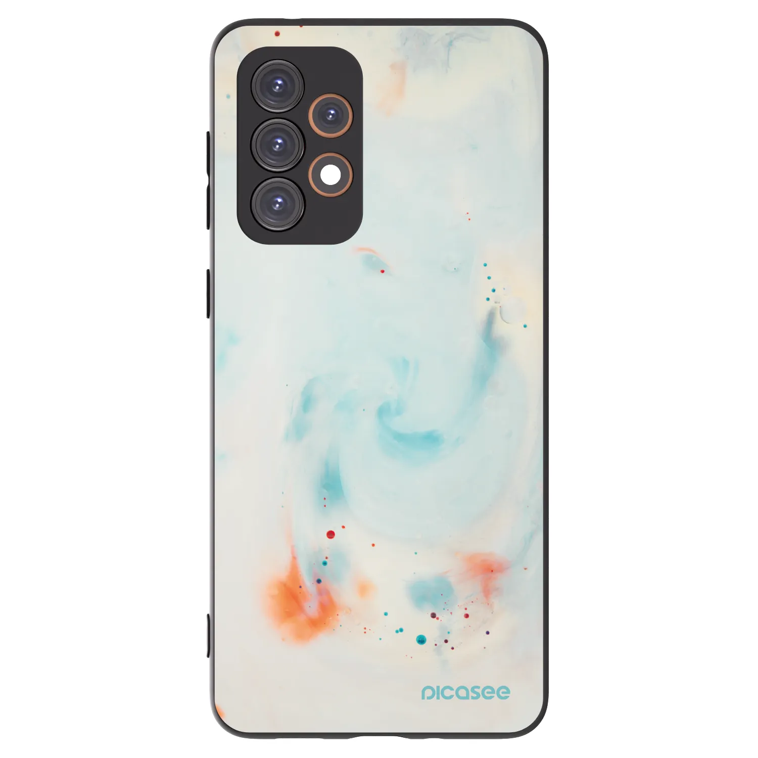 Picasee fekete szilikon tok az alábbi mobiltelefonokra Samsung Galaxy A33 5G A336 - Splash
