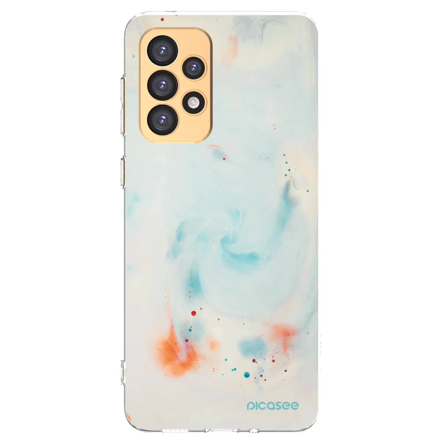 Picasee átlátszó szilikon tok az alábbi mobiltelefonokra Samsung Galaxy A33 5G A336 - Splash