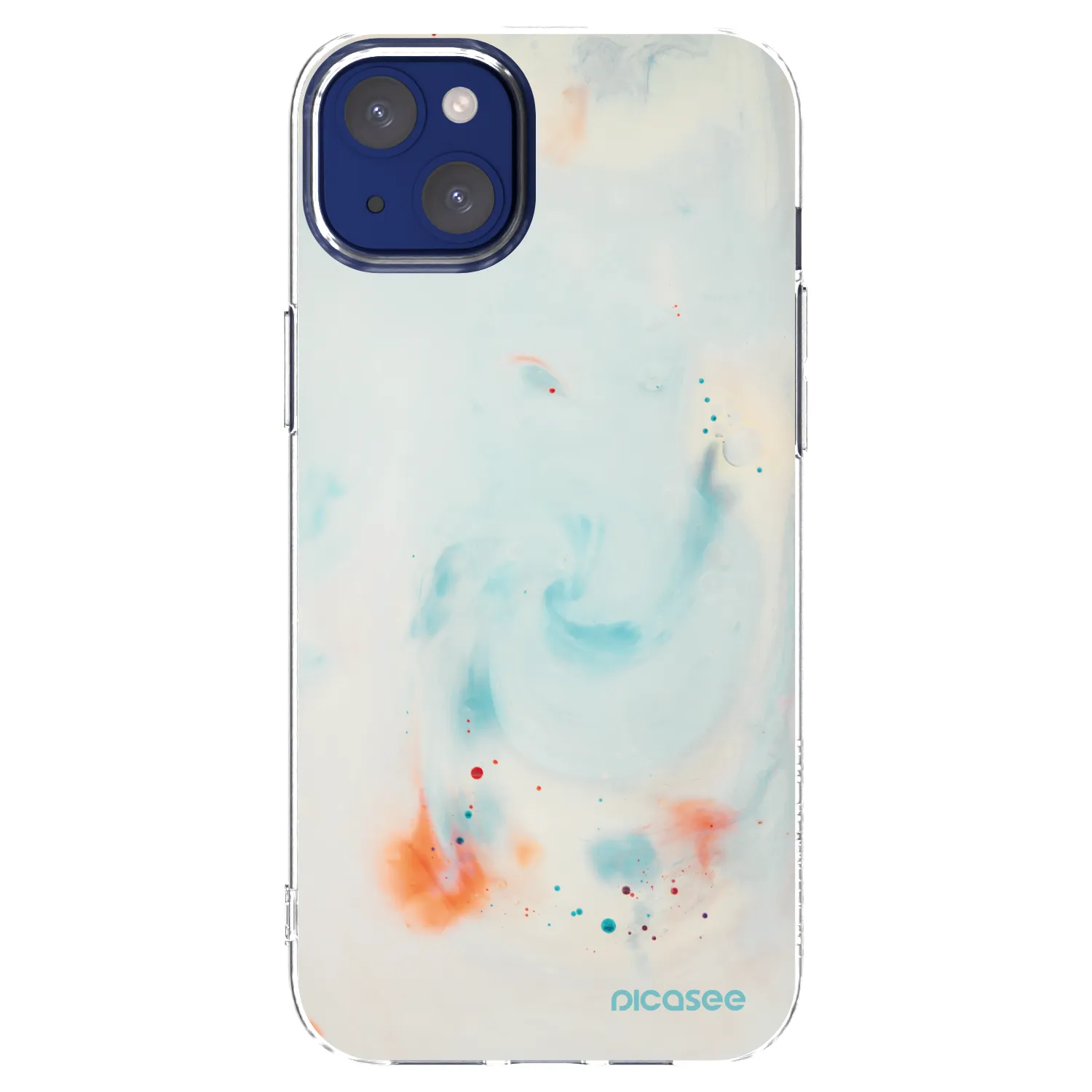 Picasee átlátszó szilikon tok az alábbi mobiltelefonokra Apple iPhone 14 Plus - Splash