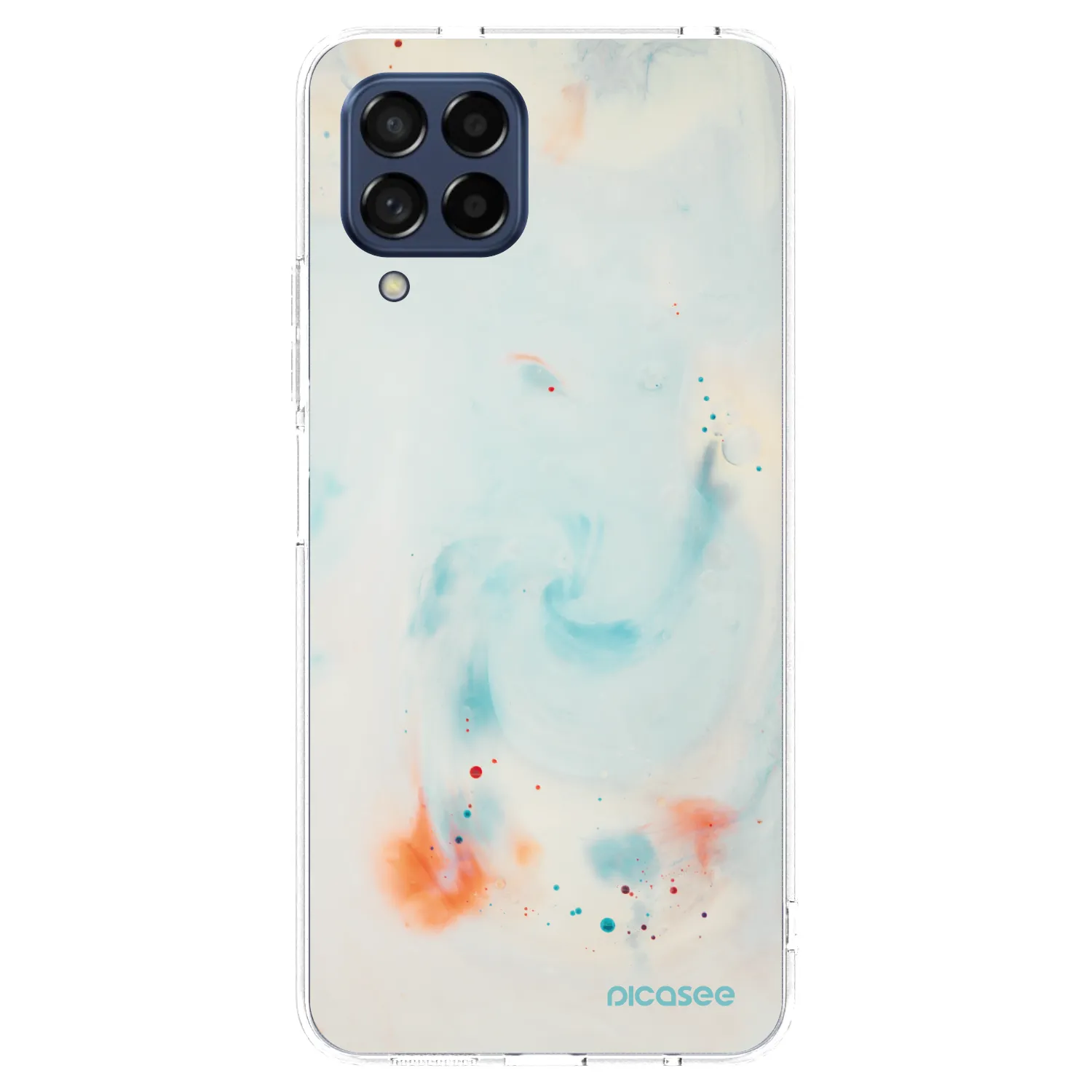 Picasee átlátszó szilikon tok az alábbi mobiltelefonokra Samsung Galaxy M53 5G - Splash