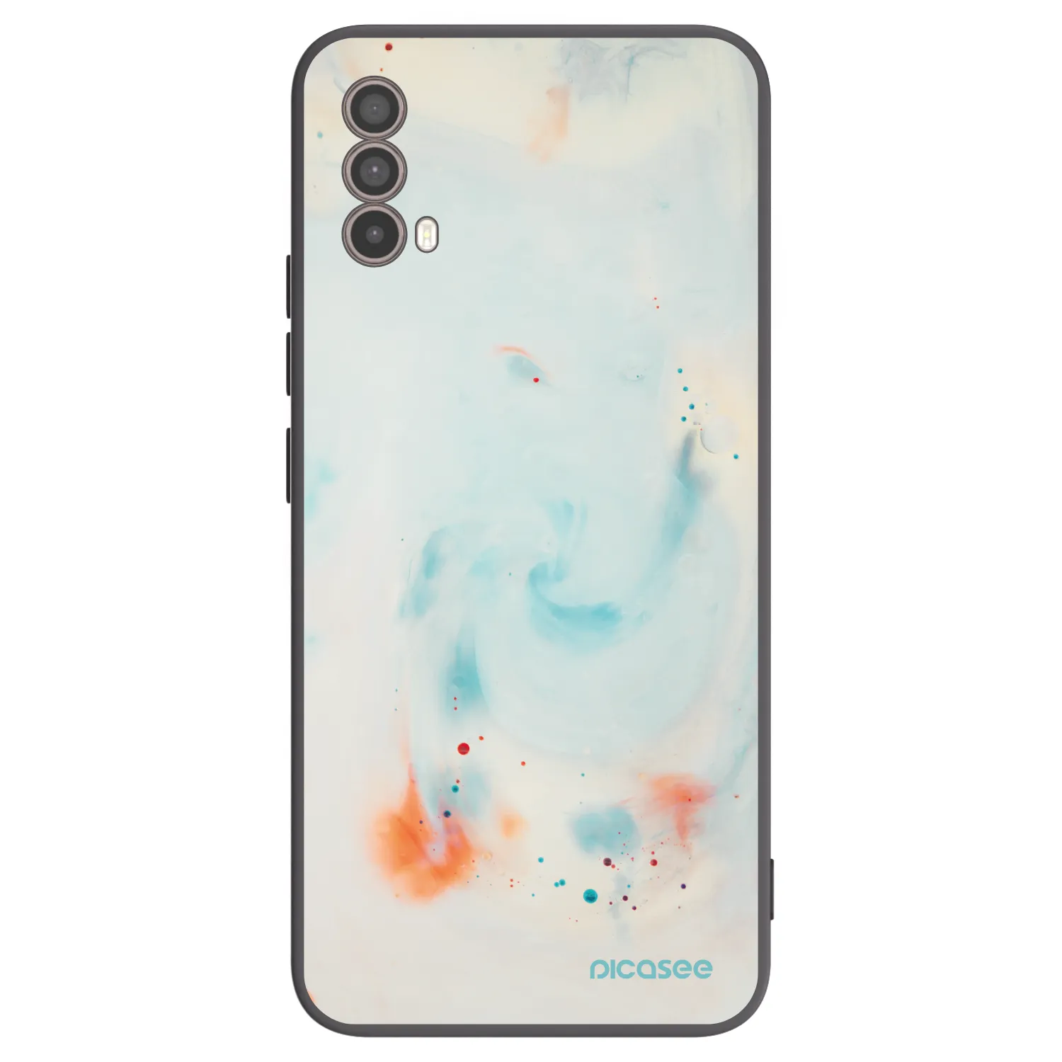 Picasee fekete szilikon tok az alábbi mobiltelefonokra Motorola Moto E40 - Splash