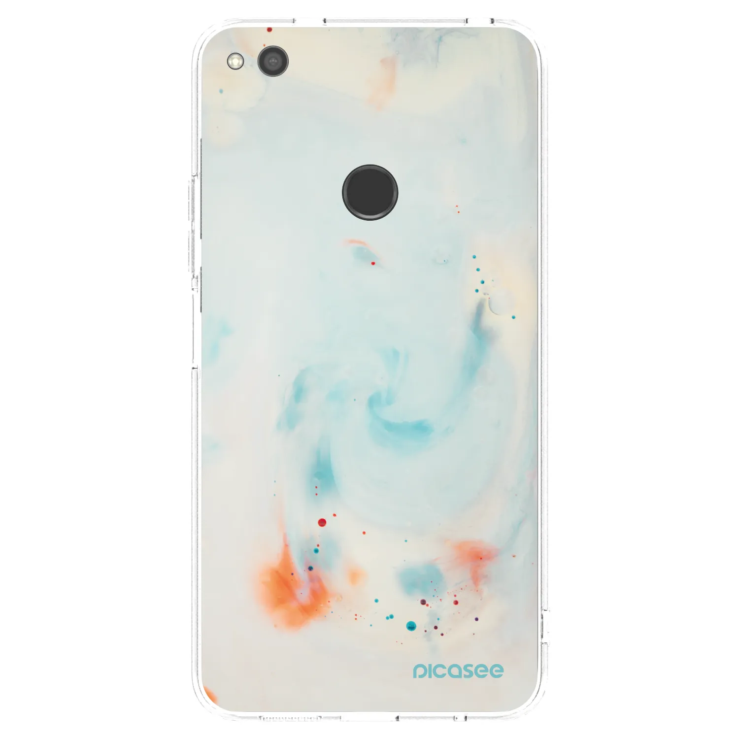 Picasee átlátszó szilikon tok az alábbi mobiltelefonokra Huawei P9 Lite 2017 - Splash