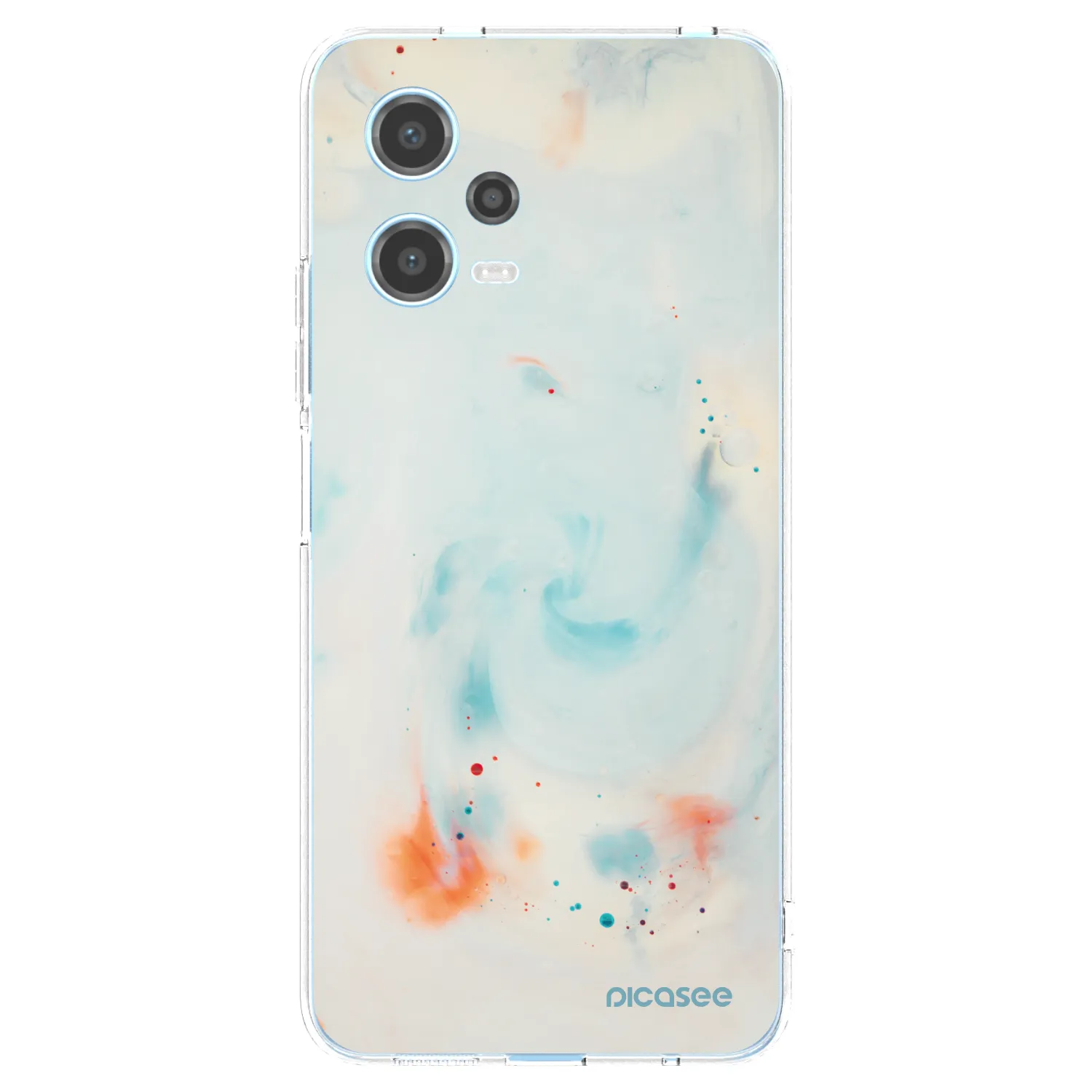 Picasee átlátszó szilikon tok az alábbi mobiltelefonokra Xiaomi Redmi Note 12 5G - Splash