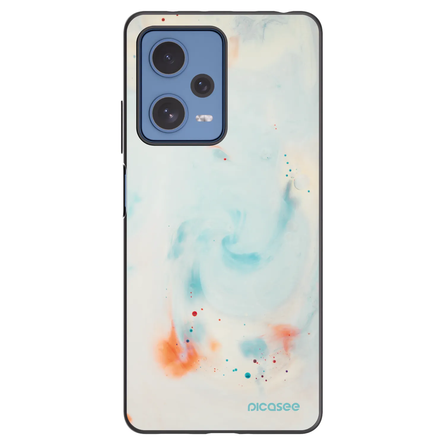 Picasee fekete szilikon tok az alábbi mobiltelefonokra Xiaomi Redmi Note 12 Pro 5G - Splash