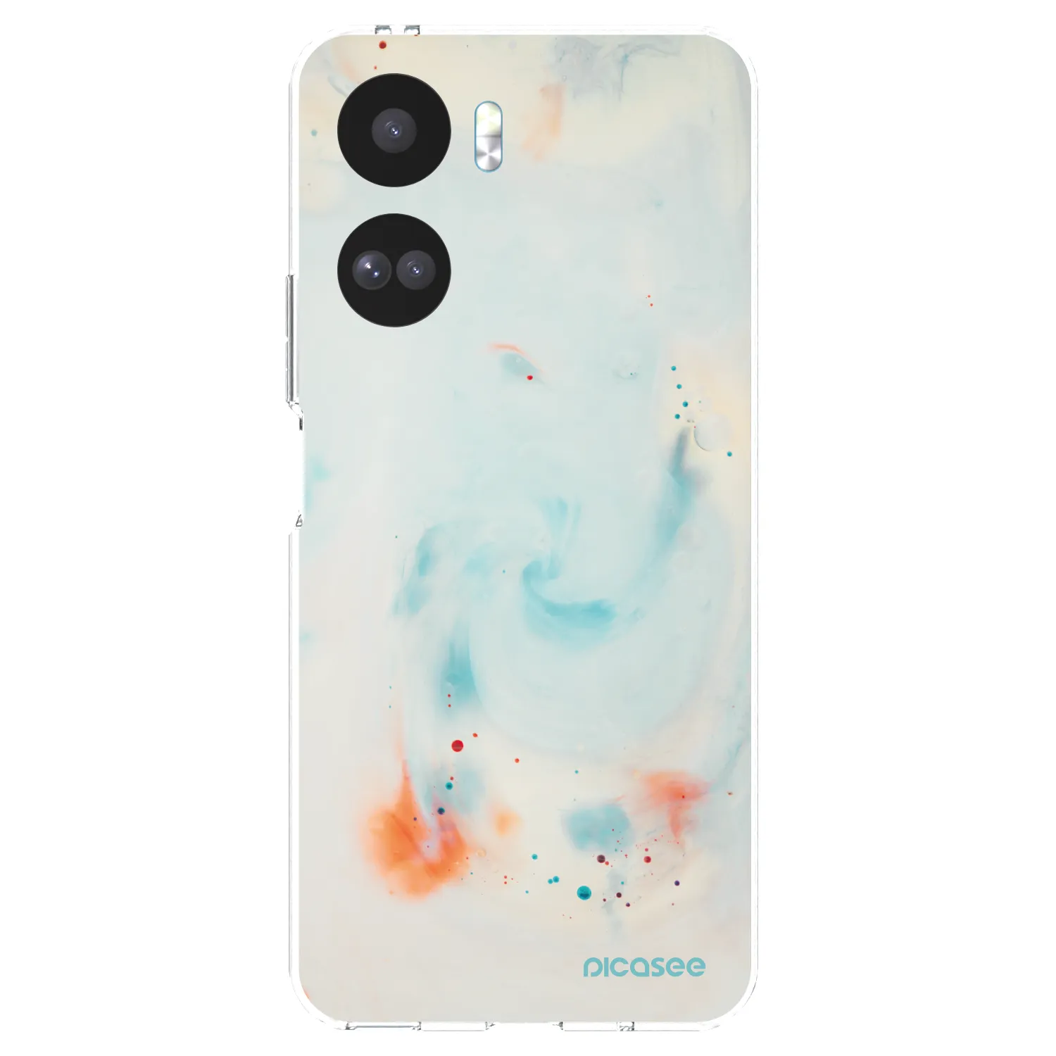 Picasee átlátszó szilikon tok az alábbi mobiltelefonokra Honor 90 Lite 5G - Splash